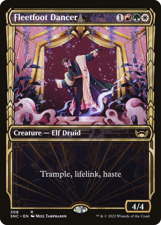 Fleetfoot Dancer (SNC-308) (Showcase) (Foil)