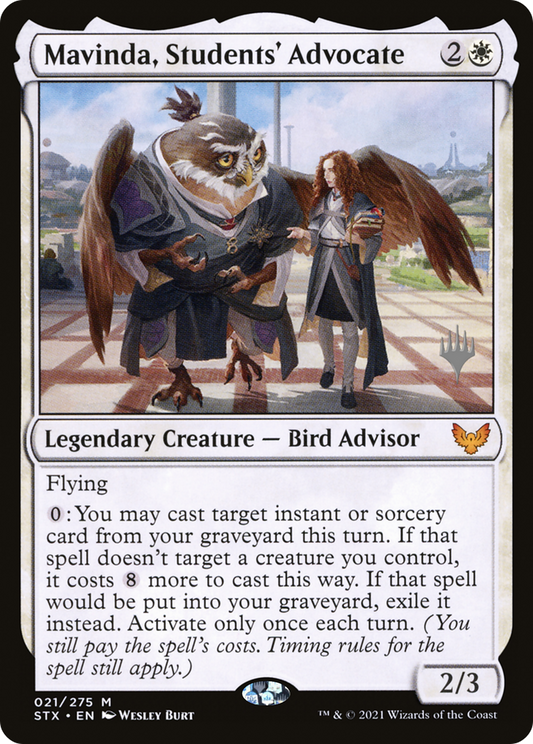 Mavinda, Students' Advocate (PPSTX-21P) (Foil)