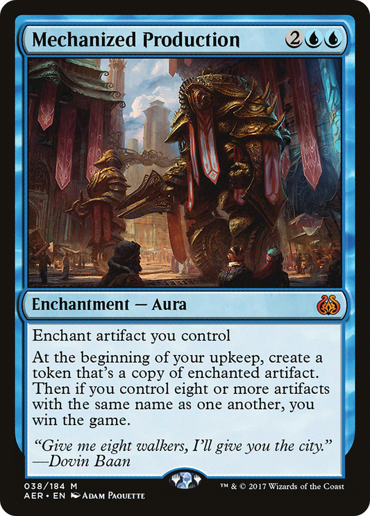 Mechanized Production (AER-038) (Foil)