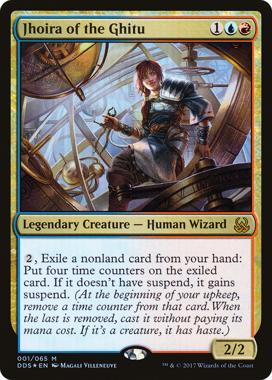 Jhoira of the Ghitu (DDS-001) (Foil)