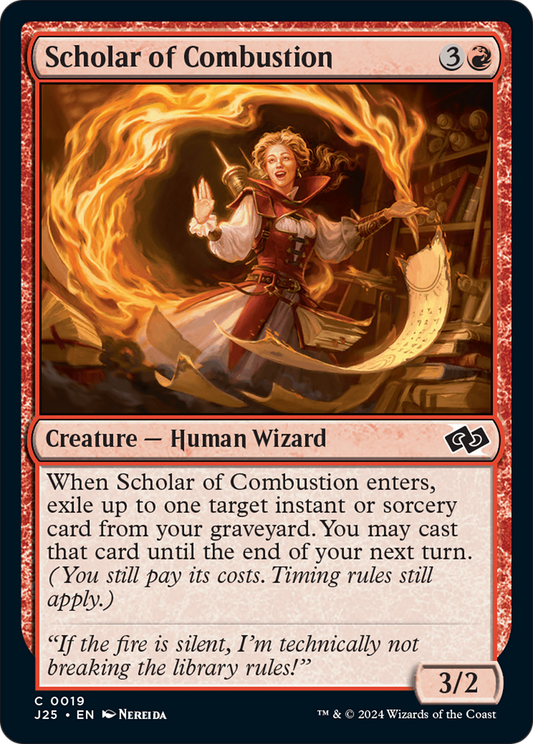 Scholar of Combustion (J25-019)