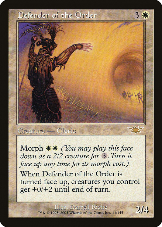 Defender of the Order (LGN-011) (Foil)