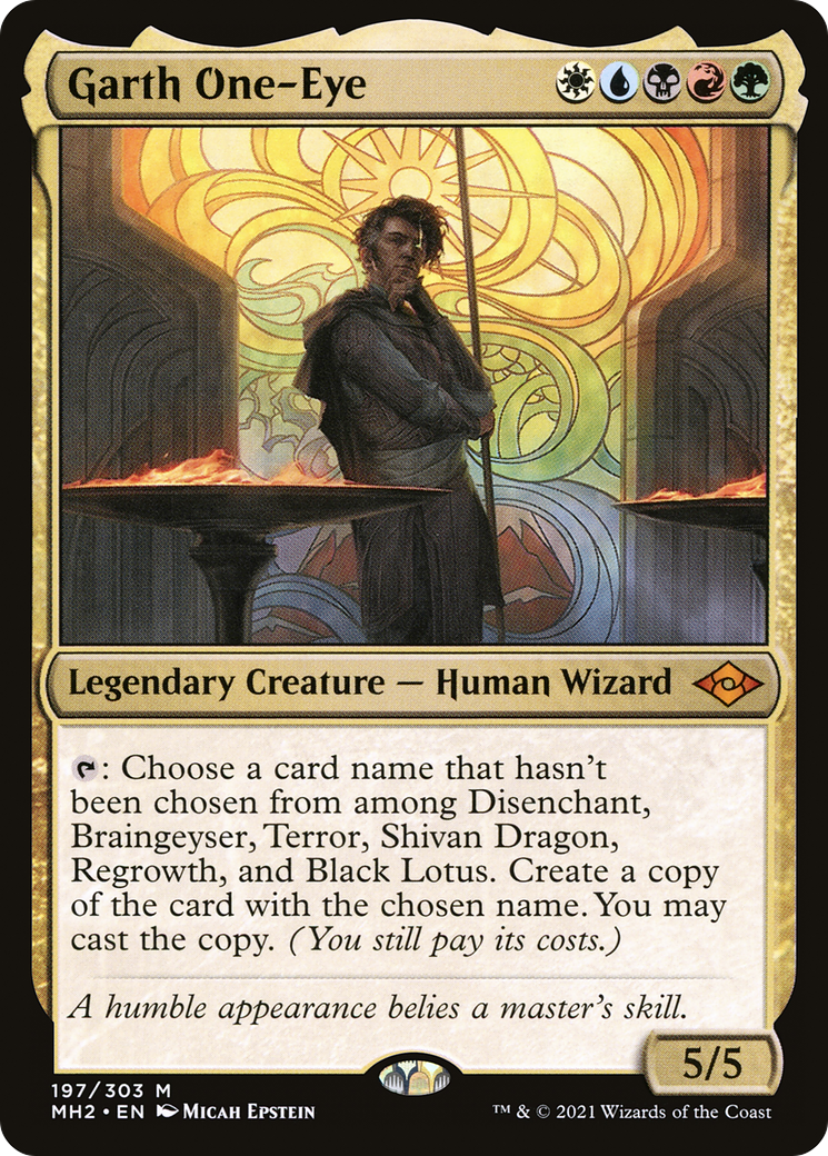 Garth One-Eye (MH2-197) (Foil)