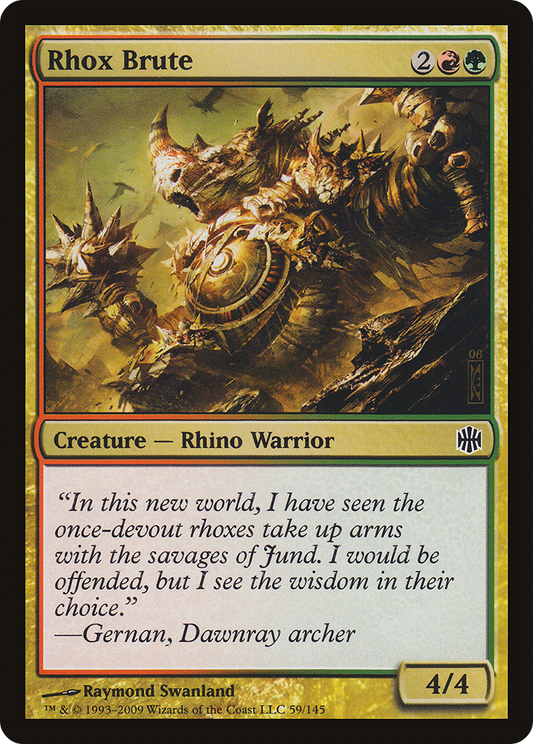 Rhox Brute (ARB-059) (Foil)