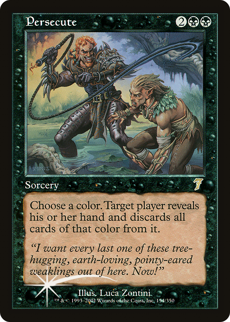 Persecute (7ED-154★) (Foil)