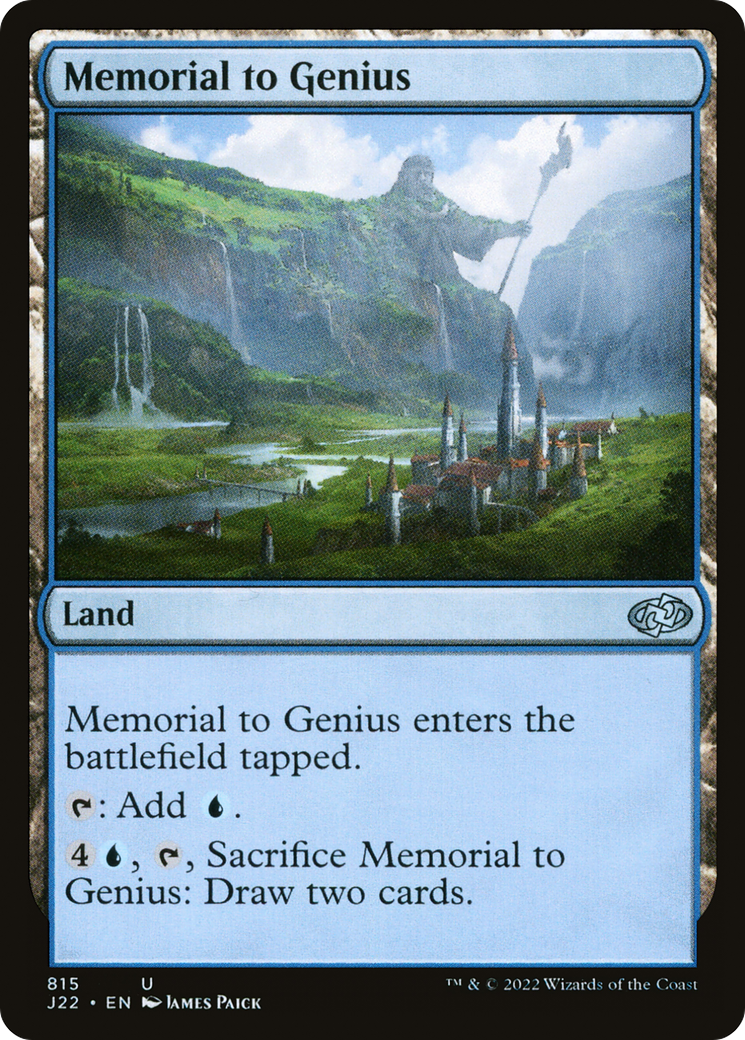 Memorial to Genius (J22-815)
