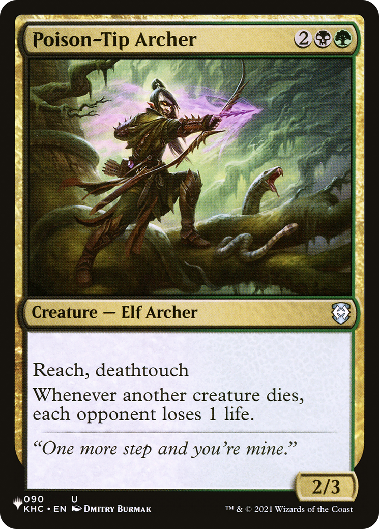 Poison-Tip Archer (LIST-KHC-90)