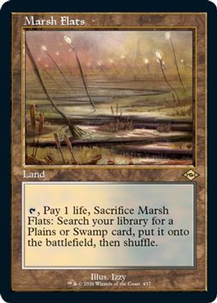 Marsh Flats (Retro Frame) (MH2-437) (Etched Foil)