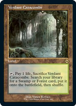 Verdant Catacombs (Retro Frame) (MH2-440) (Etched Foil)