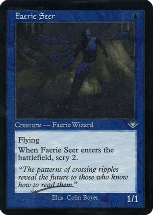 Faerie Seer (Retro Frame) (H1R-008) (Etched Foil)