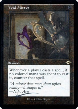 Void Mirror (Retro Frame) (MH2-435) (Etched Foil)