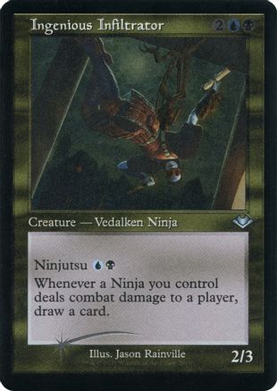 Ingenious Infiltrator (Retro Frame) (H1R-028) (Etched Foil)
