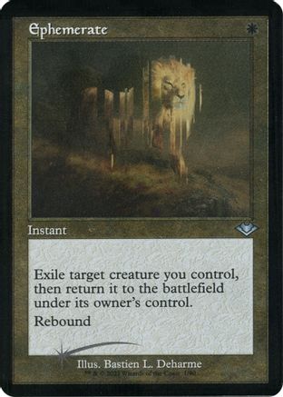 Ephemerate (Retro Frame) (H1R-001) (Etched Foil)