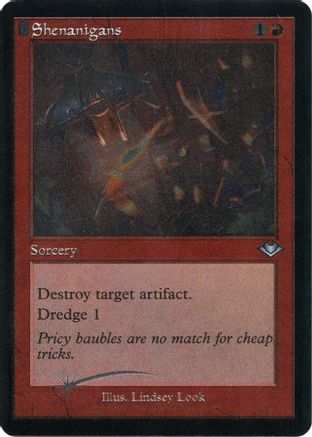 Shenanigans (Retro Frame) (H1R-018) (Etched Foil)