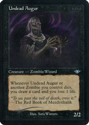 Undead Augur (Retro Frame) (H1R-015) (Etched Foil)