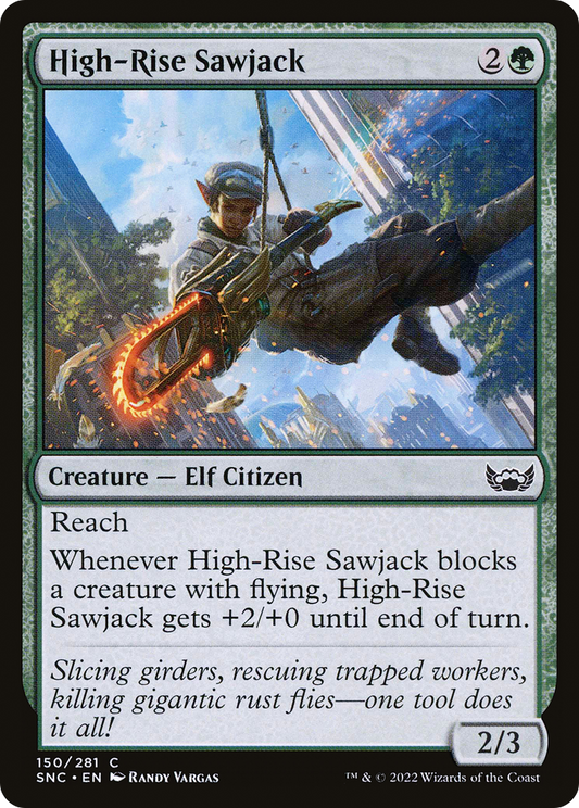 High-Rise Sawjack (SNC-150) (Foil)