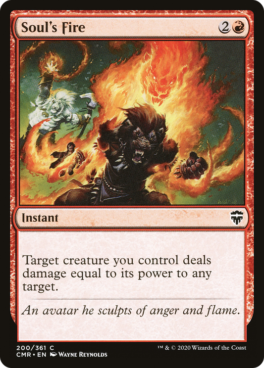 Soul's Fire (CMR-200) (Foil)