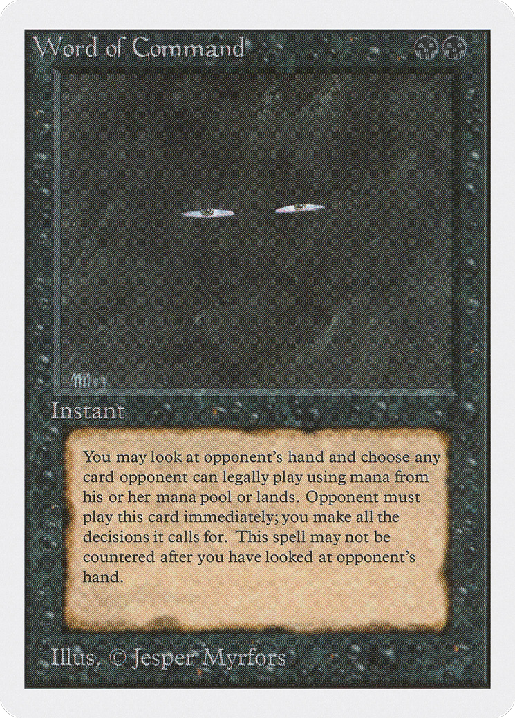 Word of Command (2ED-137)