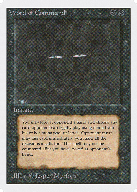 Word of Command (2ED-137)