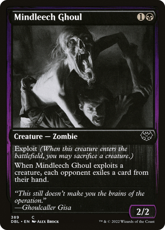 Mindleech Ghoul (DBL-389) (Foil)