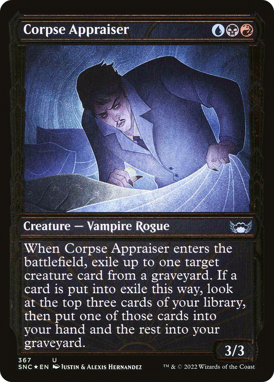 Corpse Appraiser (SNC-367) (Showcase) (Gilded Foil)