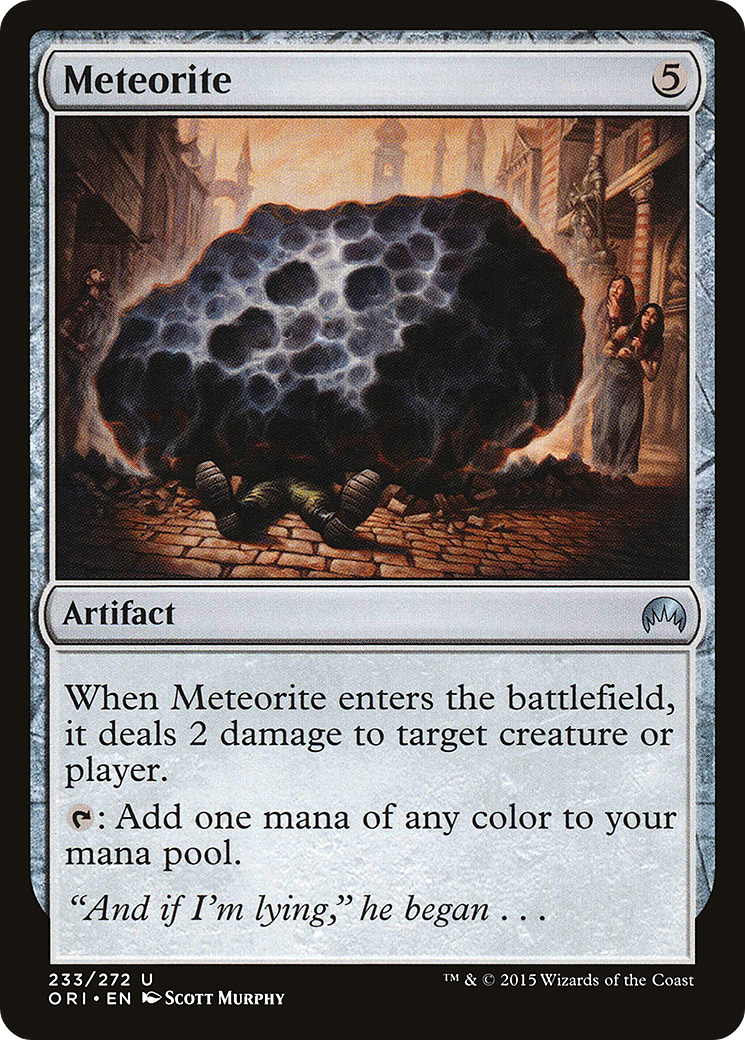 Meteorite (ORI-233) (Foil)