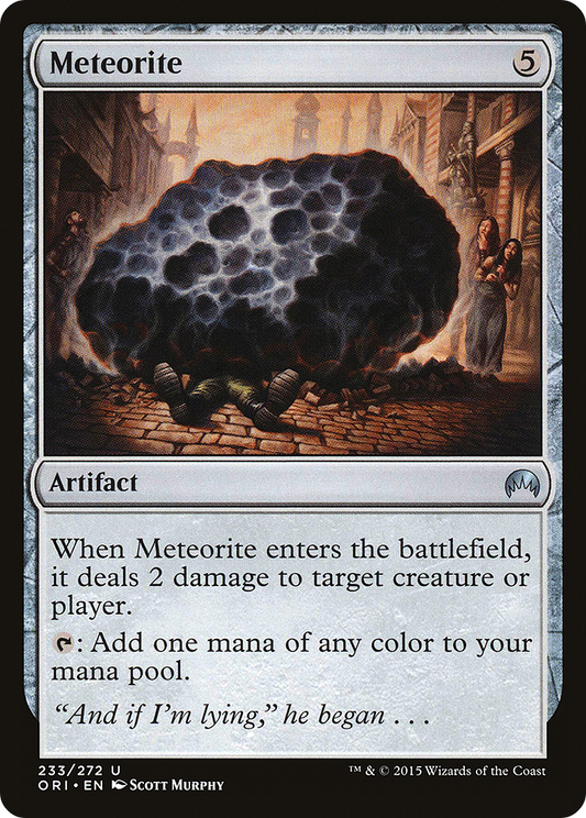 Meteorite (ORI-233) (Foil)