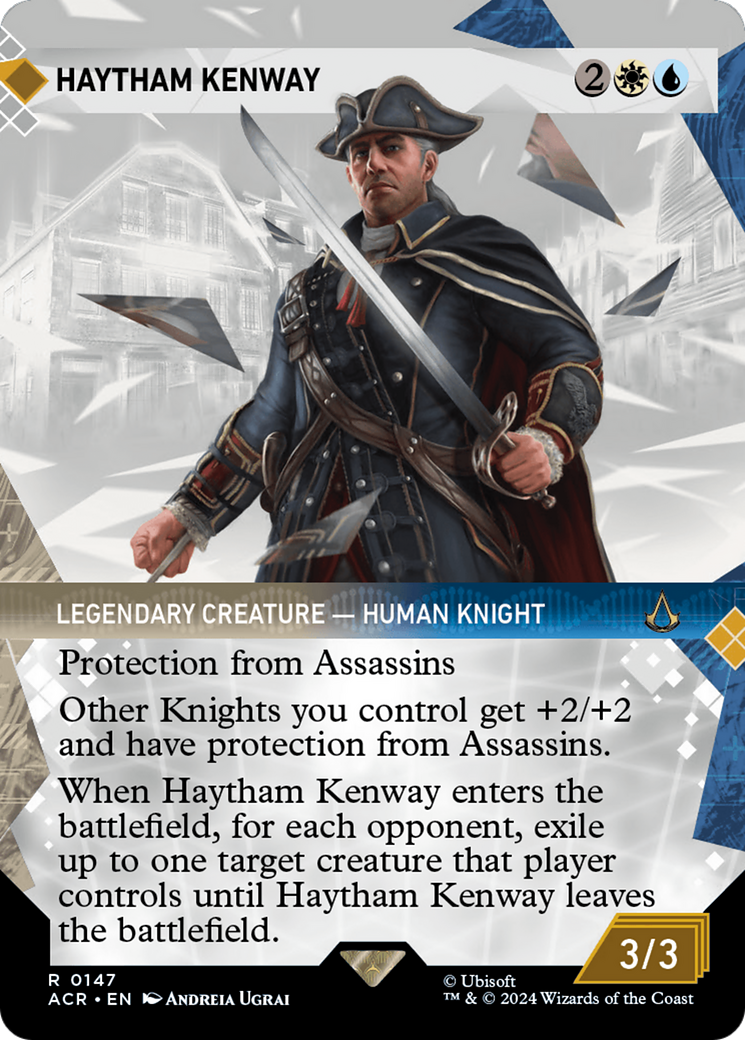 Haytham Kenway (ACR-147) (Showcase) (Borderless) (Foil)