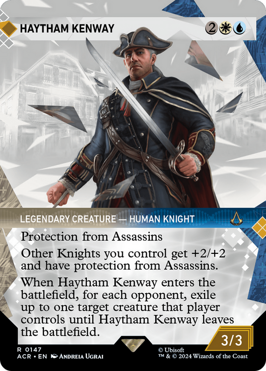 Haytham Kenway (ACR-147) (Showcase) (Borderless) (Foil)