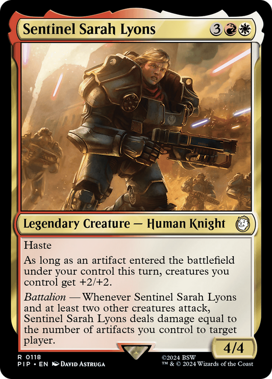 Sentinel Sarah Lyons (PIP-118)