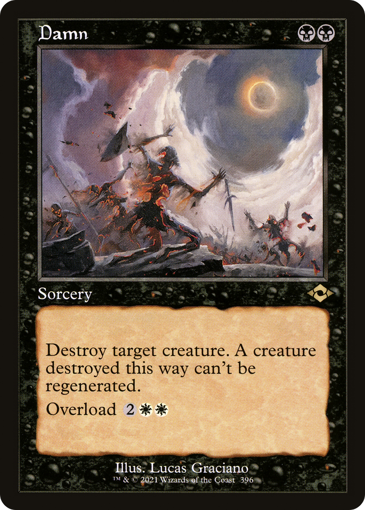 Damn (MH2-396) (Etched Foil)