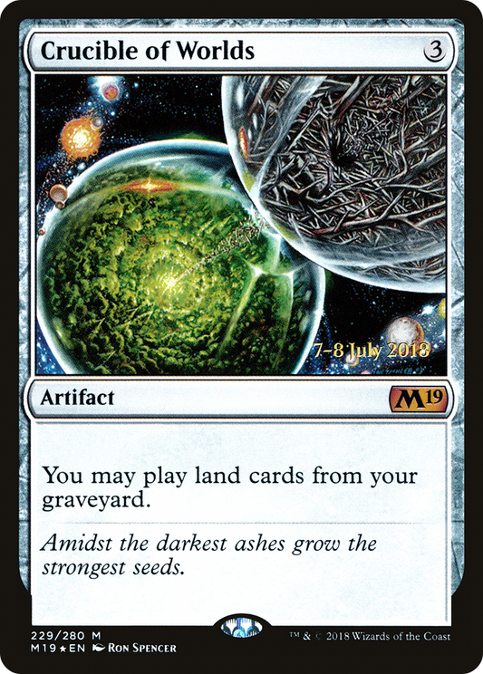 Crucible of Worlds (PRE-229S) (Foil)
