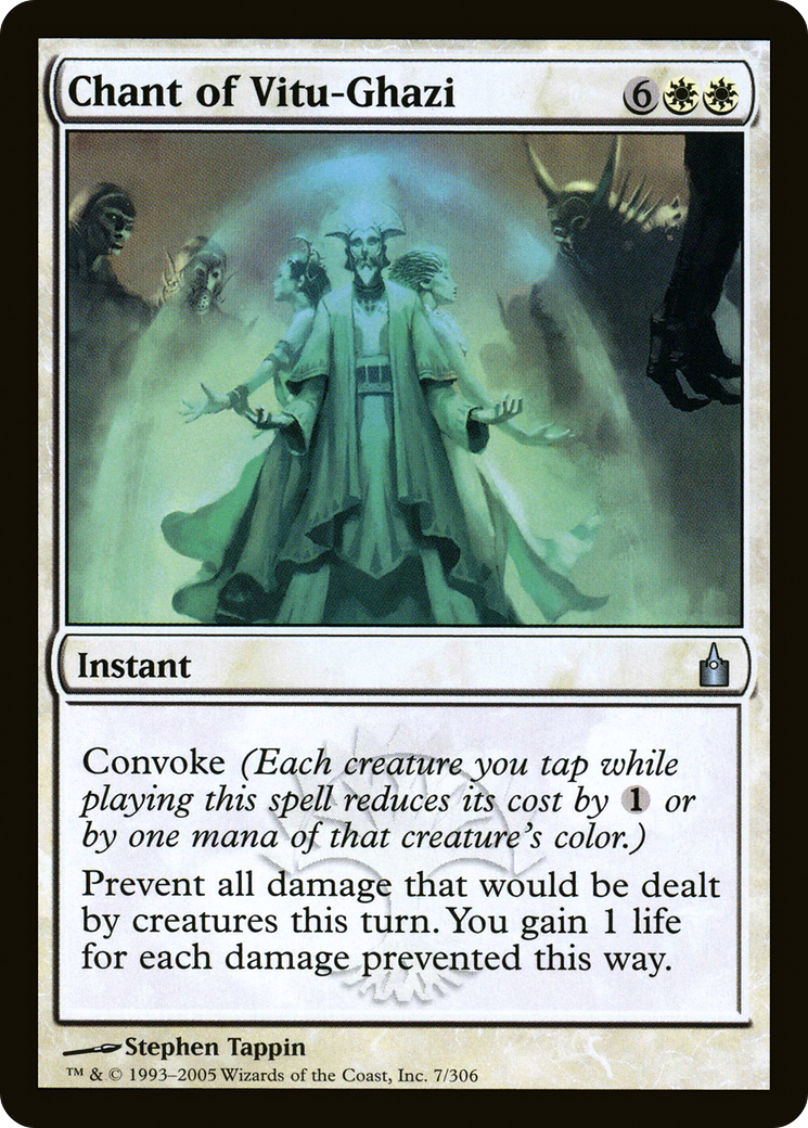 Chant of Vitu-Ghazi (RAV-007) (Foil)