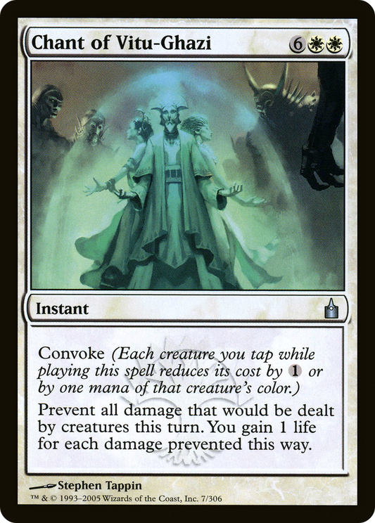 Chant of Vitu-Ghazi (RAV-007) (Foil)