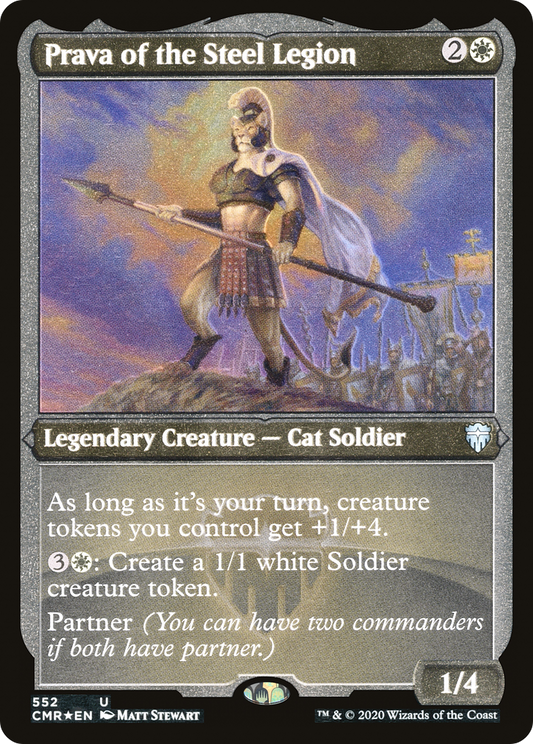 Prava of the Steel Legion (CMR-552) (Etched Foil)