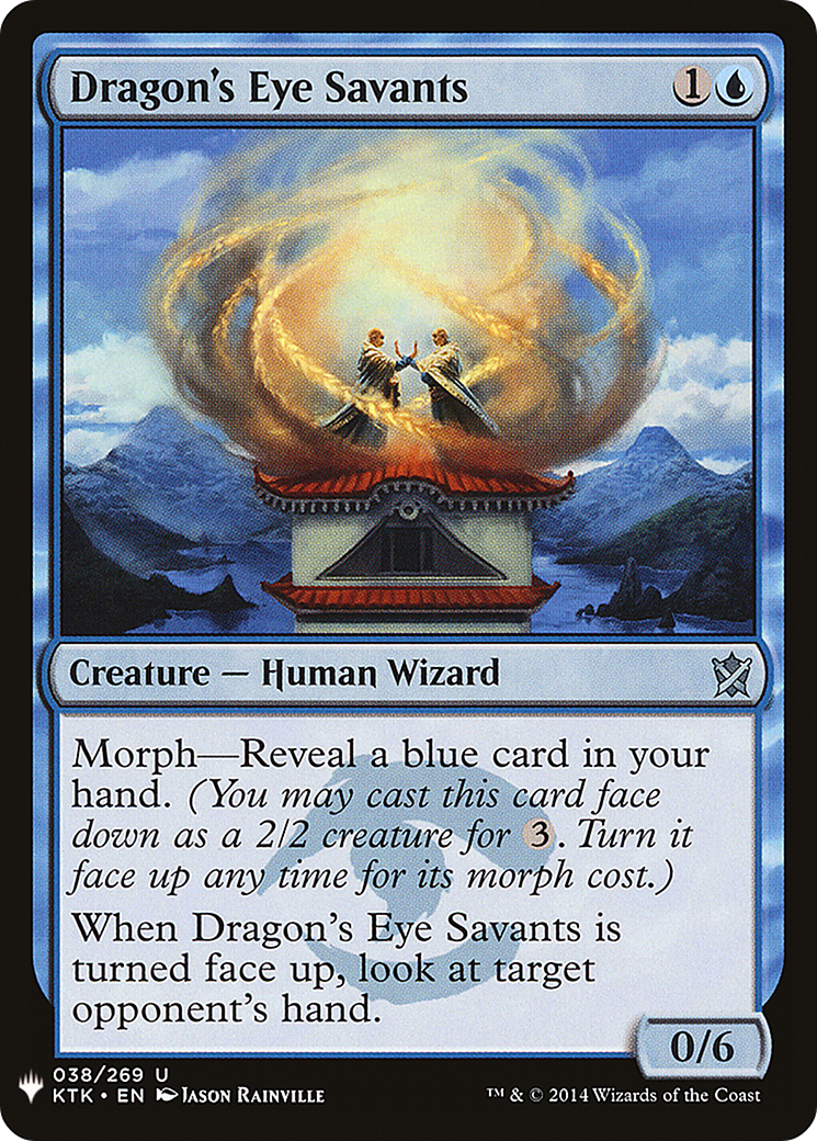 Dragon's Eye Savants (LIST-KTK-38)