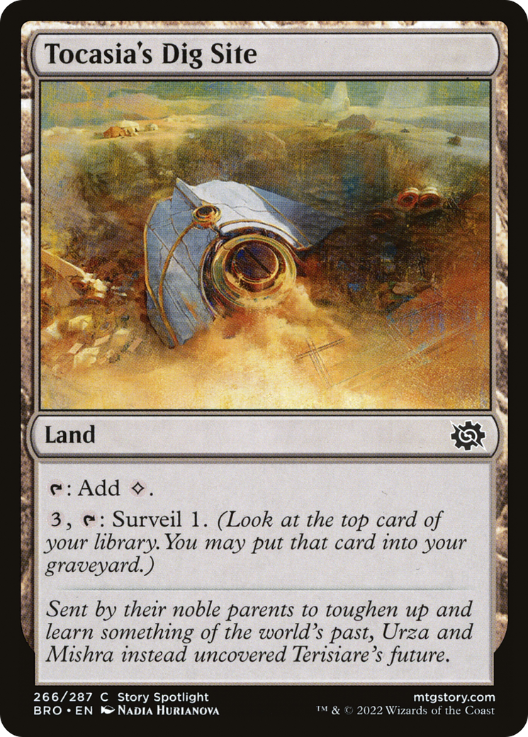 Tocasia's Dig Site (BRO-266) (Foil)