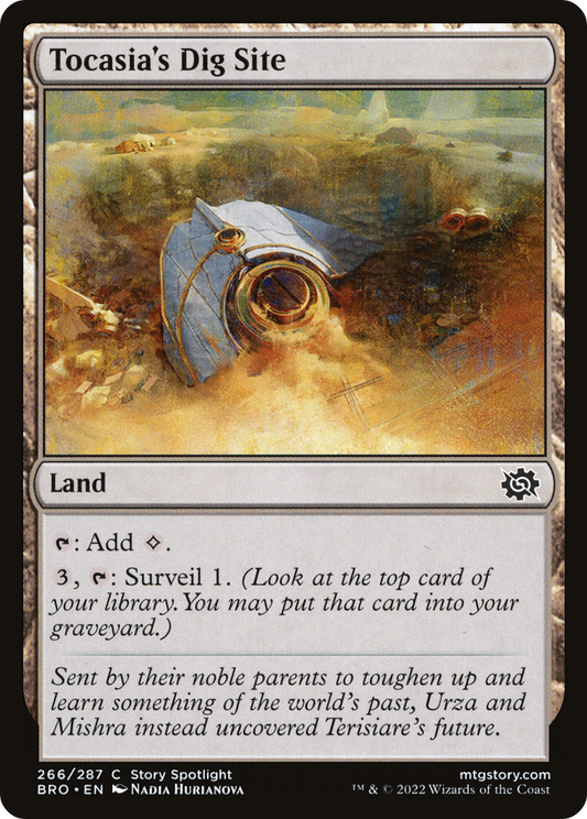 Tocasia's Dig Site (BRO-266) (Foil)