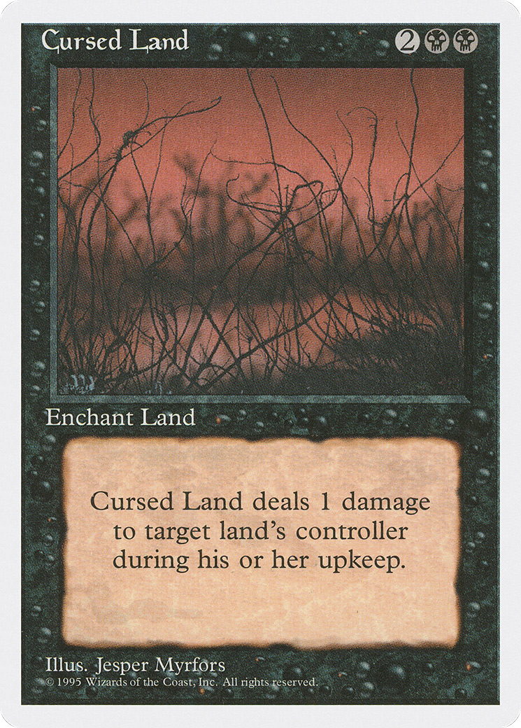 Cursed Land (4ED-127)