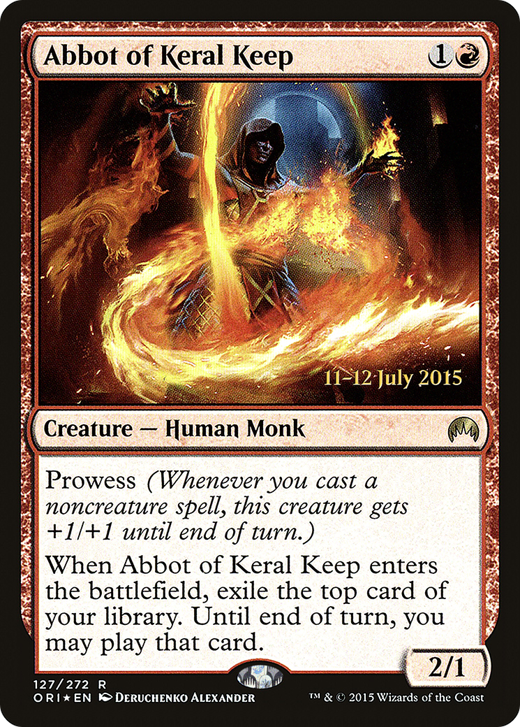Abbot of Keral Keep (PRE-127S) (Foil)