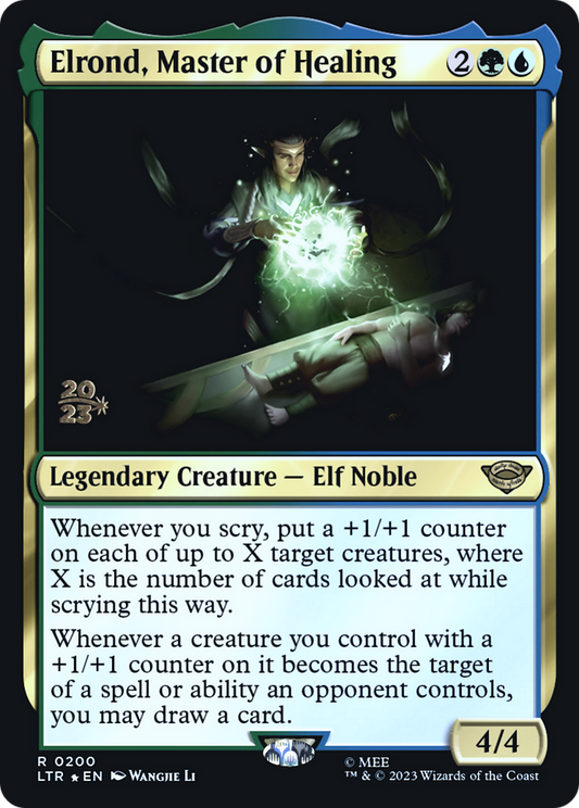 Elrond, Master of Healing (PRE-200S) (Foil)