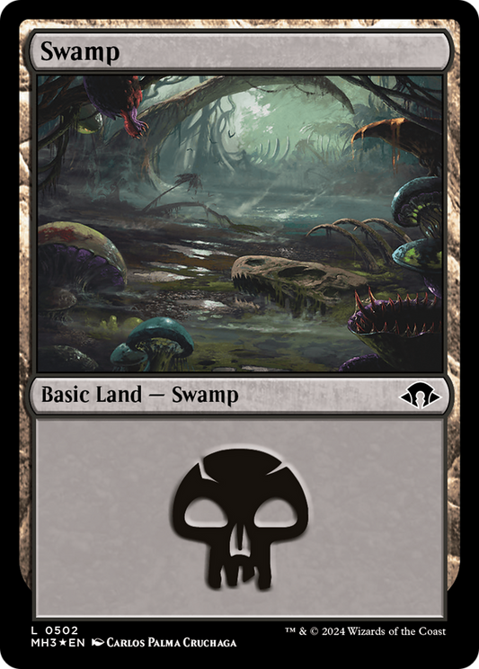 Swamp (MH3-502) (Ripple) (Foil)