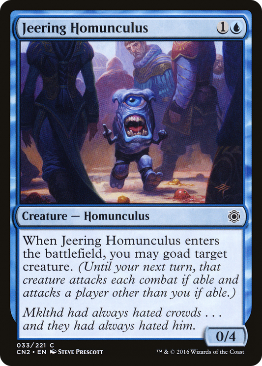 Jeering Homunculus (CN2-033) (Foil)