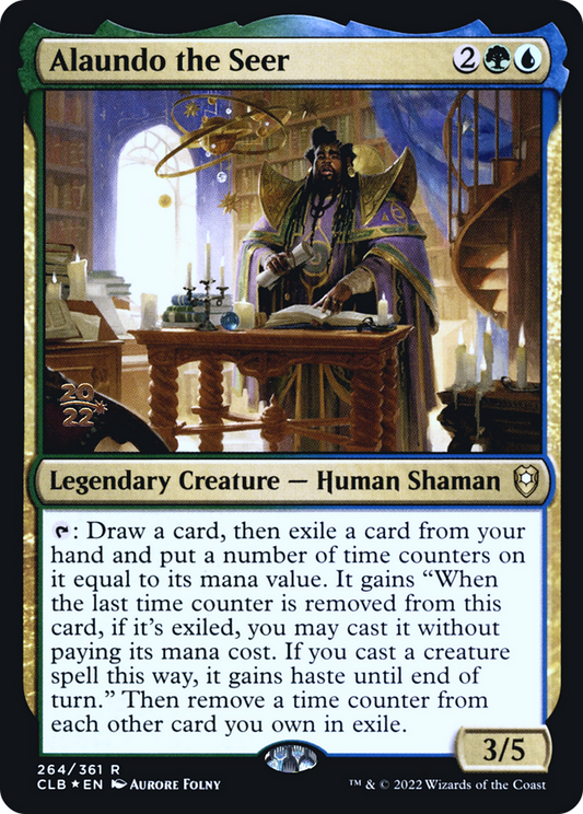 Alaundo the Seer (PRE-264S) (Foil)
