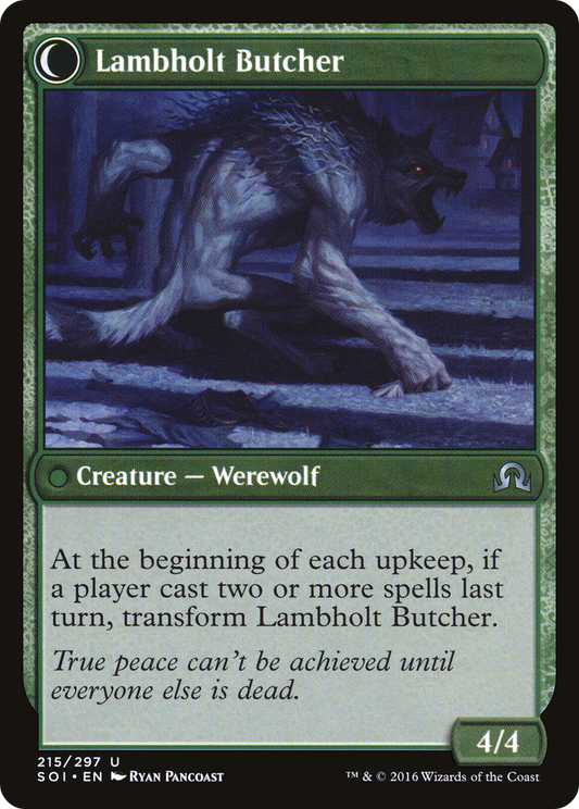 Lambholt Pacifist // Lambholt Butcher (SOI-215)