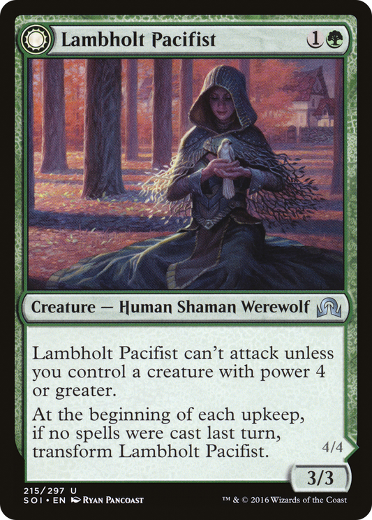 Lambholt Pacifist // Lambholt Butcher (SOI-215) (Foil)