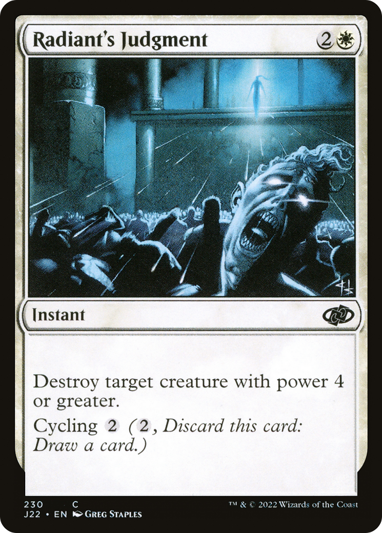 Radiant's Judgment (J22-230)