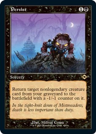Persist (Retro Frame) (MH2-400) (Etched Foil)