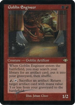 Goblin Engineer (Retro Frame) (H1R-016) (Etched Foil)