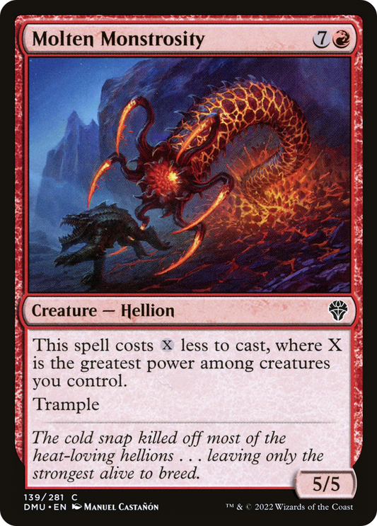 Molten Monstrosity (DMU-139) (Foil)